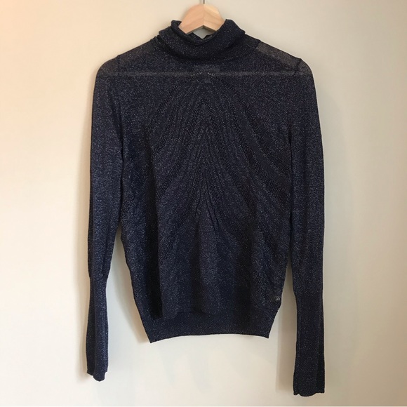 Angel of the North sheer patterned turtleneck - Picture 10 of 10